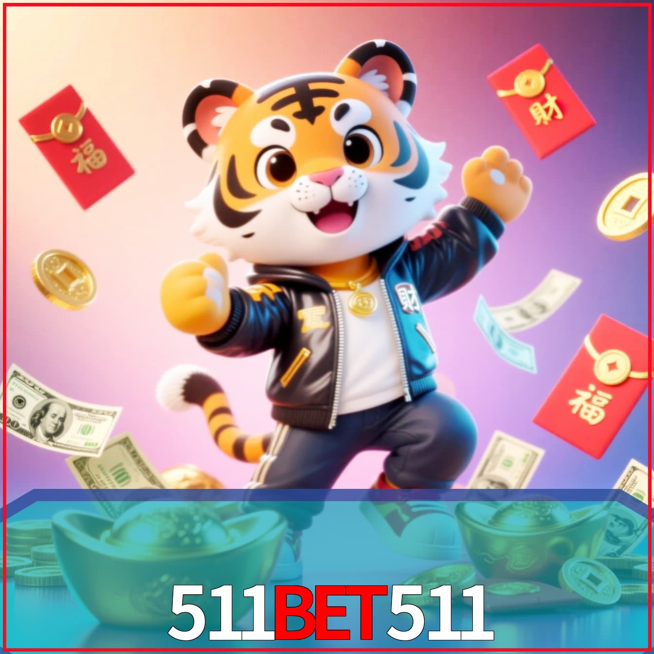 Slot machine 3D icon with number 7 and 1